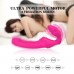 Naked Dual Ended silicone recharageable Vibrator rose